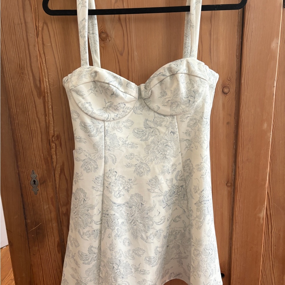 Selkie Chateau Bustier Strapless Mini Dress NEW with tags sz Medium - Picture 4 of 8